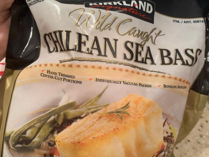 Nutrition facts chilean sea bass