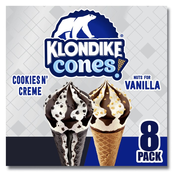 Klondike bar cookes and creame nutrition facts