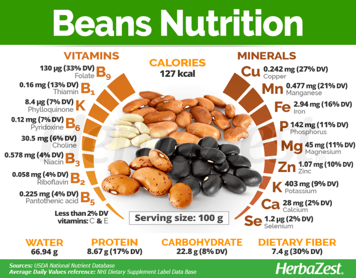 White beans nutrition facts